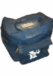 2009 Yankees Game Used Throwing Program Bag with NY Logo (Yankees-Steiner LOA)
